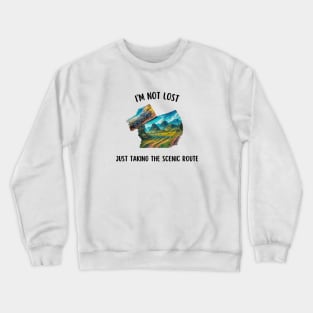 Tractor Mountain Vintage Road Vintage Established Farm Crewneck Sweatshirt